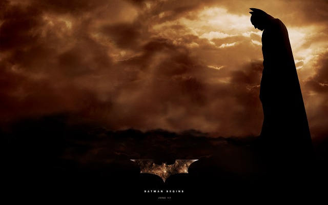 Batman Begins. Desktop wallpaper