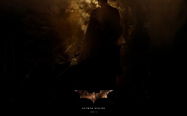 Batman Begins. Desktop wallpaper