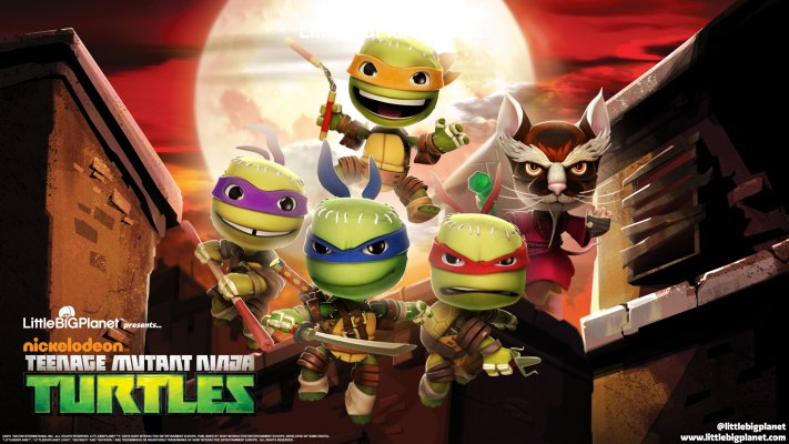 LittleBigPlanet 3: Teenage Mutant Ninja Turtles. Desktop wallpaper