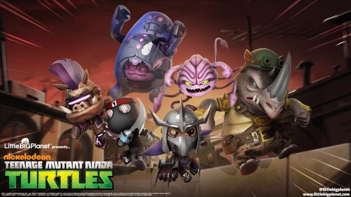 LittleBigPlanet 3: Teenage Mutant Ninja Turtles. Desktop wallpaper