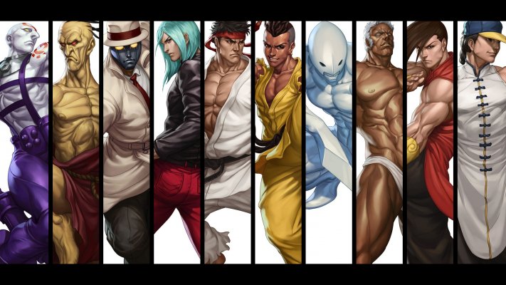 Street Fighter 3: 3rd Strike. Desktop wallpaper