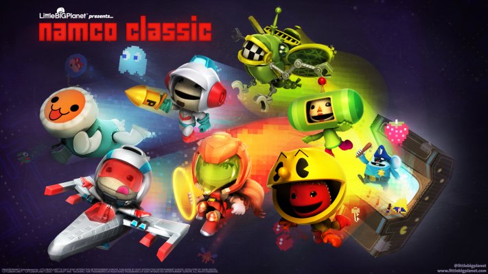 LittleBigPlanet 3: NAMCO Classics. Desktop wallpaper