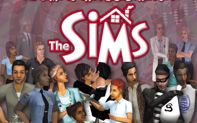 Sims, The. Desktop wallpaper