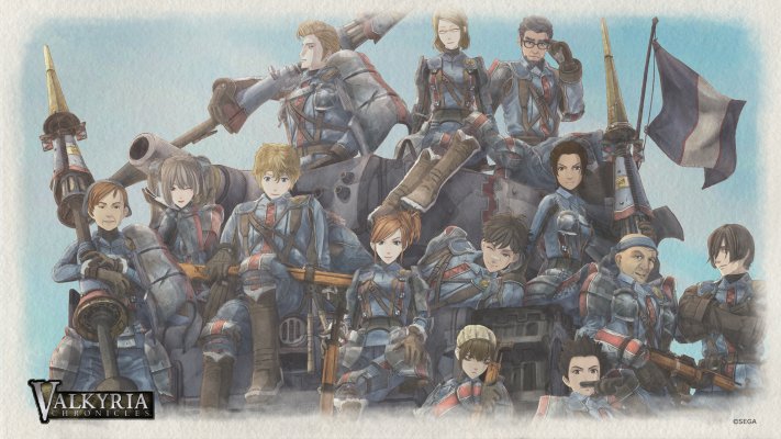 Valkyria Chronicles. Desktop wallpaper