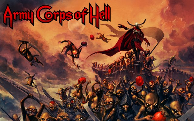 Army Corps of Hell. Desktop wallpaper