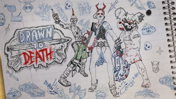 Drawn to Death. Desktop wallpaper