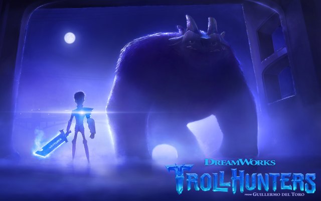 Trollhunters. Desktop wallpaper