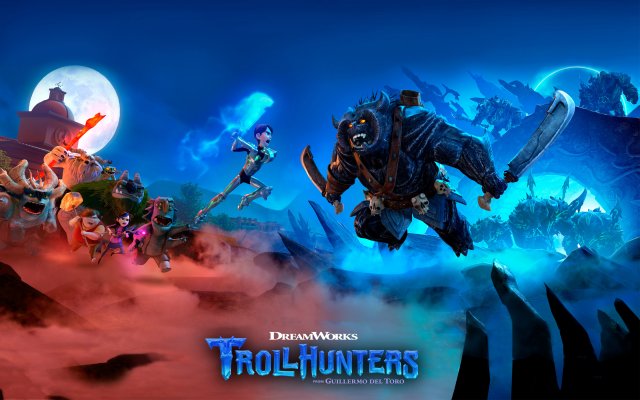 Trollhunters. Desktop wallpaper