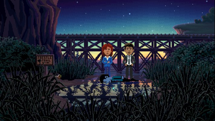 Thimbleweed Park. Desktop wallpaper