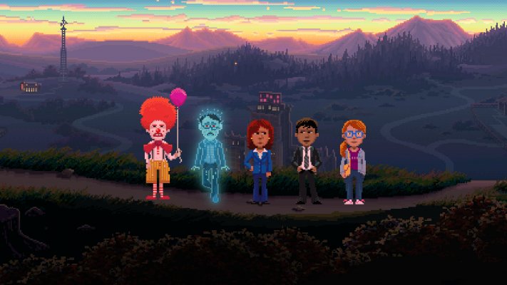 Thimbleweed Park. Desktop wallpaper