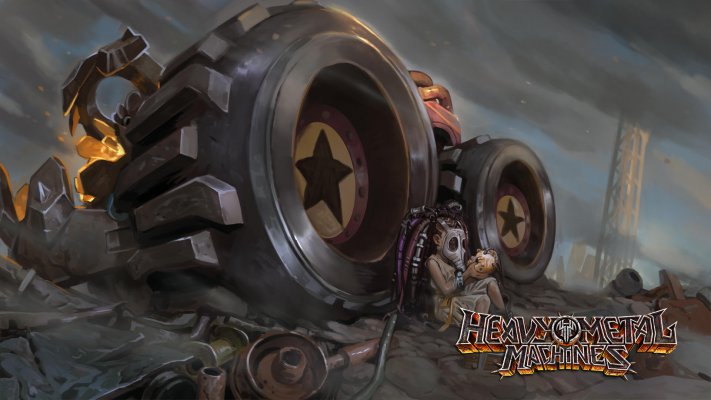 Heavy Metal Machines. Desktop wallpaper