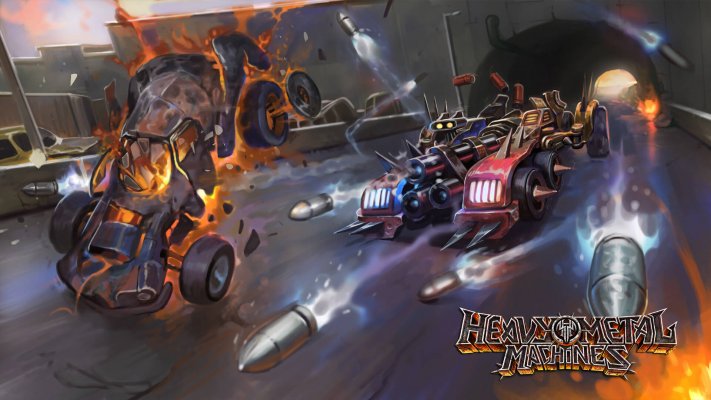 Heavy Metal Machines. Desktop wallpaper