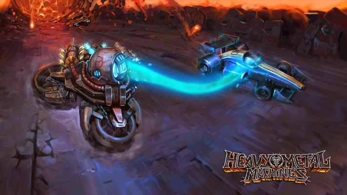 Heavy Metal Machines. Desktop wallpaper