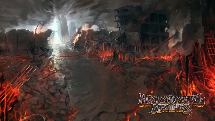 Heavy Metal Machines. Desktop wallpaper