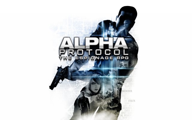 Alpha Protocol. Desktop wallpaper