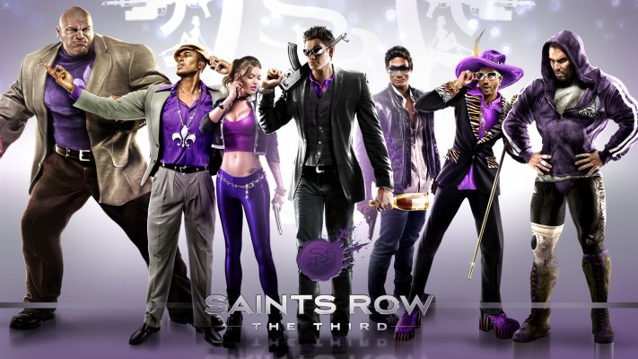 Saints Row: The Third. Desktop wallpaper