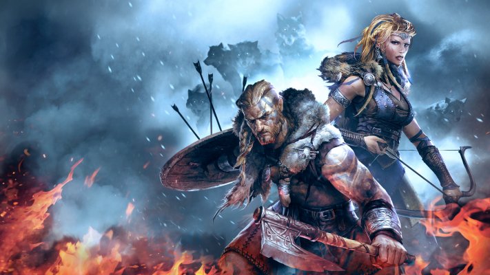 Vikings - Wolves of Midgard. Desktop wallpaper