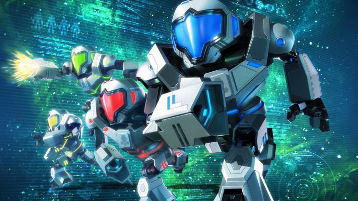 Metroid Prime: Federation Force. Desktop wallpaper