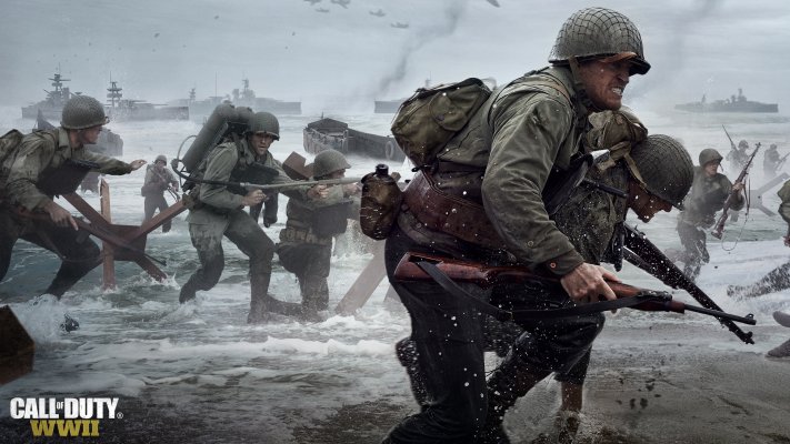 Call of Duty: WW2. Desktop wallpaper