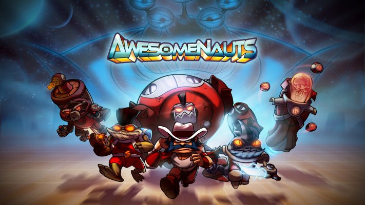 Awesomenauts. Desktop wallpaper