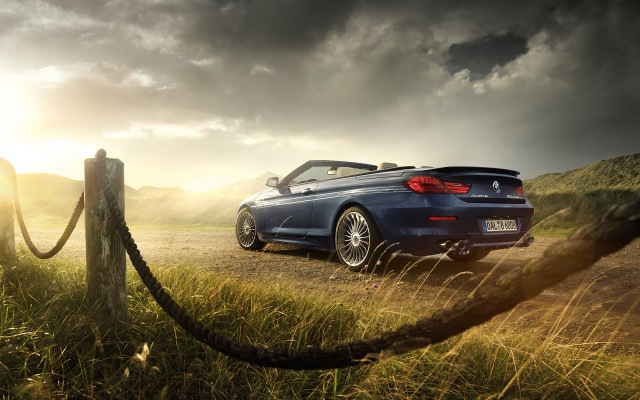 BMW Alpina B6 Bi-Turbo Convertible 2017. Desktop wallpaper