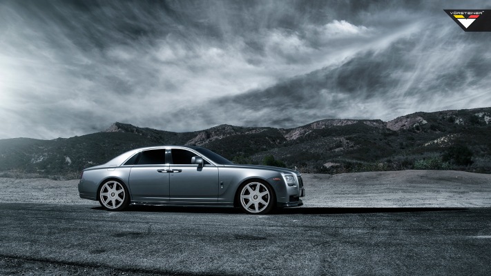 Rolls-Royce Ghost Vorsteiner V-GR 2017. Desktop wallpaper