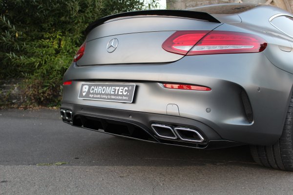 Mercedes-AMG S 63 Coupe Chrometec 2017. Desktop wallpaper