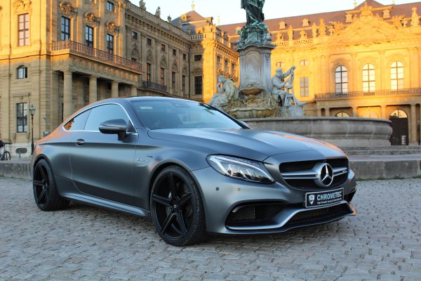 Mercedes-AMG S 63 Coupe Chrometec 2017. Desktop wallpaper