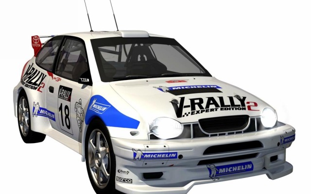 V-Rally 2. Desktop wallpaper