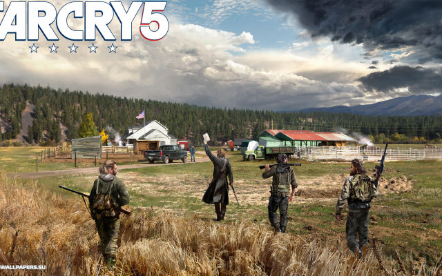 Far Cry 5. Desktop wallpaper