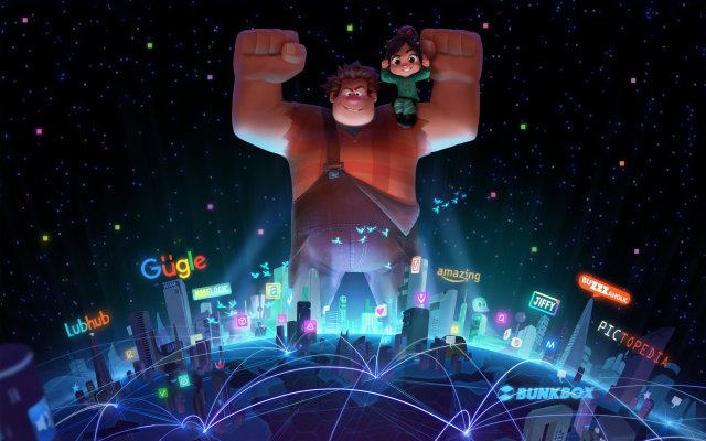 Ralph Breaks the Internet. Desktop wallpaper