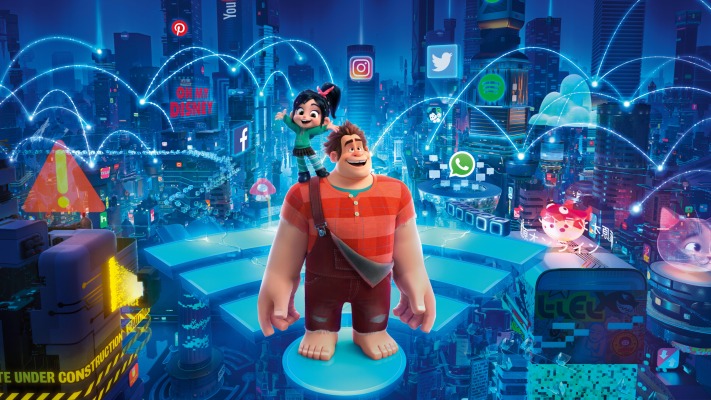 Ralph Breaks the Internet. Desktop wallpaper