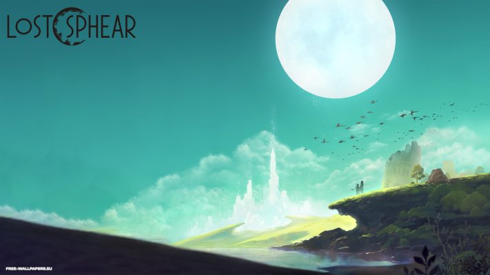 Lost Sphear. Desktop wallpaper