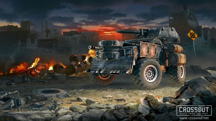 Crossout. Desktop wallpaper