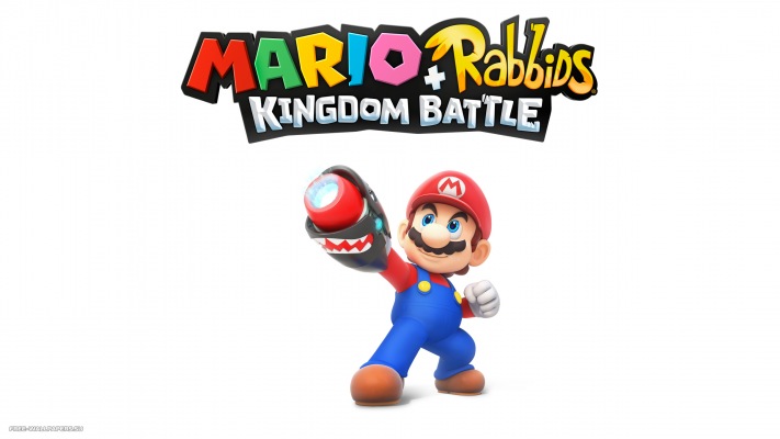 Mario + Rabbids Kingdom Battle. Desktop wallpaper