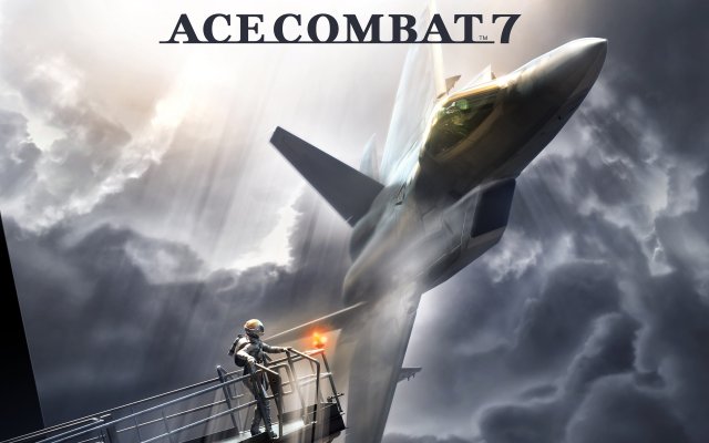Ace Combat 7. Desktop wallpaper