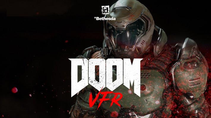 Doom VFR. Desktop wallpaper