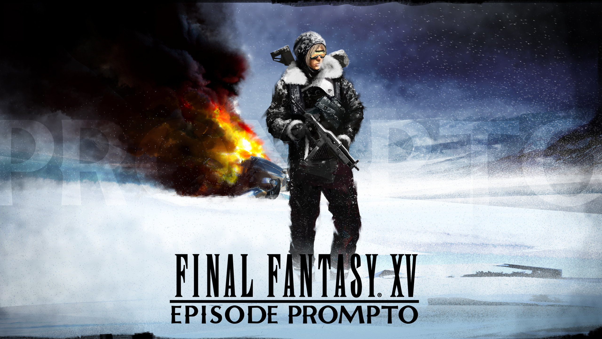 Final Fantasy 15 Episode Prompto Desktop Wallpaper 2560x1440