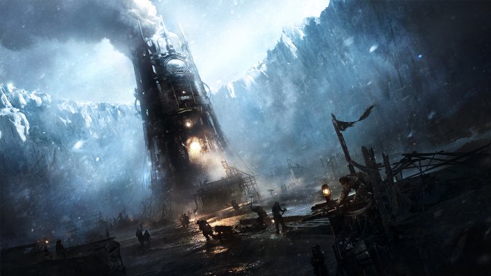 Frostpunk. Desktop wallpaper