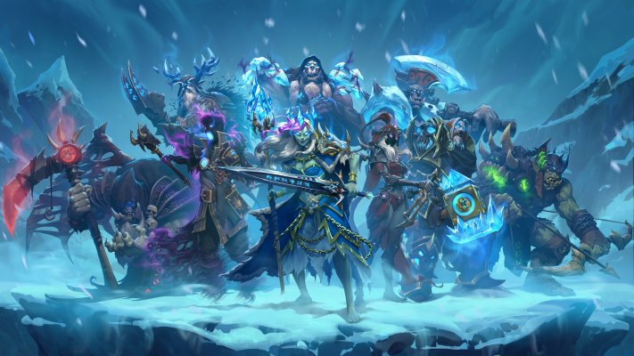 Hearthstone: Heroes of Warcraft - Knights of the Frozen Throne. Desktop wallpaper