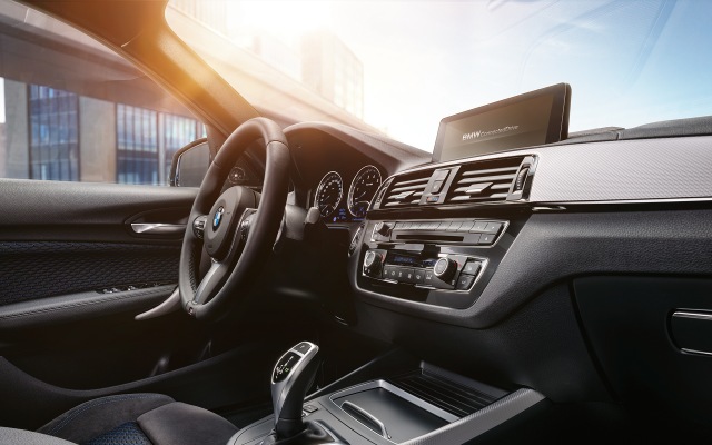 BMW 1 Series 3-door 2017. Desktop wallpaper
