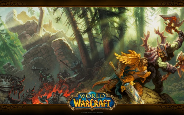 World of Warcraft. Desktop wallpaper