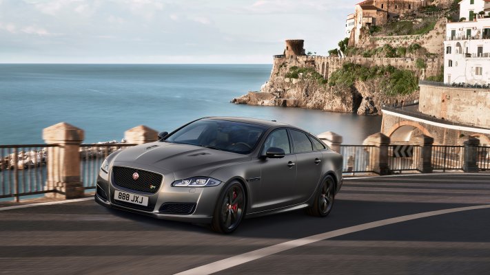 Jaguar XJR 575 2018. Desktop wallpaper