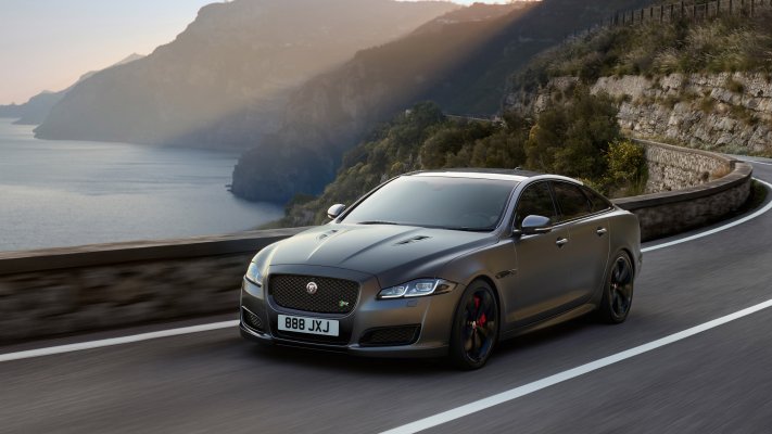 Jaguar XJR 575 2018. Desktop wallpaper