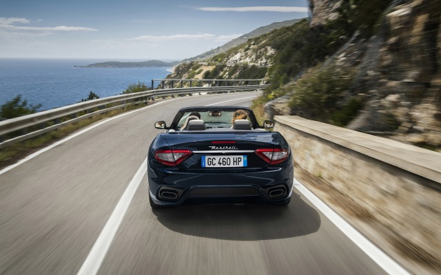 Maserati GranCabrio Sport 2018. Desktop wallpaper