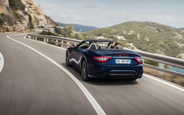 Maserati GranCabrio Sport 2018. Desktop wallpaper