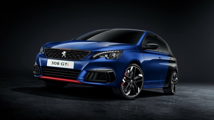 Peugeot 308 GTi 2018. Desktop wallpaper