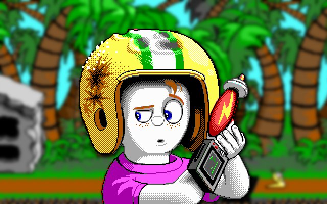 Commander Keen: Aliens Ate My Babysitter!. Desktop wallpaper