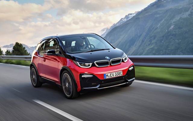 BMW i3s 2018. Desktop wallpaper