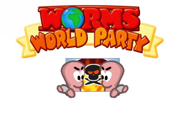 Worms World Party. Desktop wallpaper